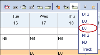 KRONOS Workspace - Scheduling